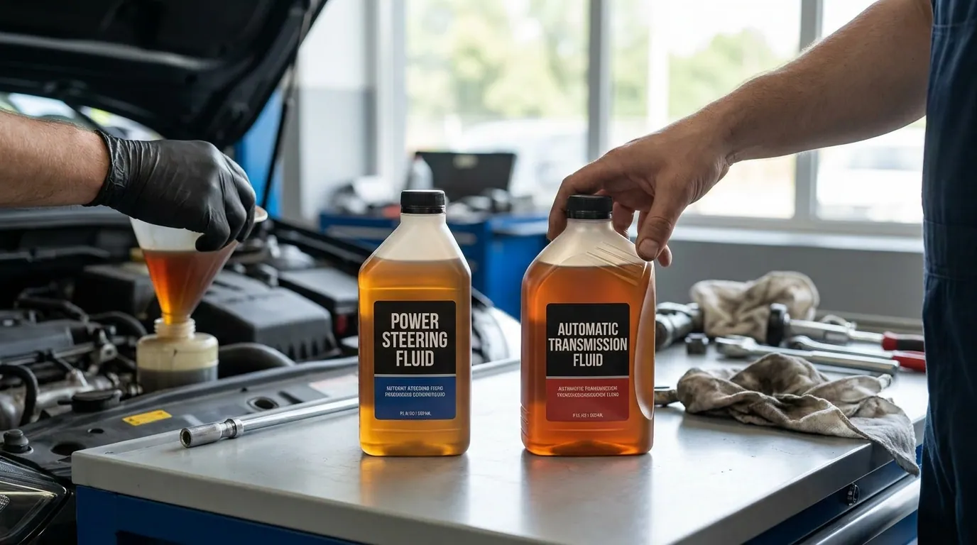 Is Power Steering Fluid the Same as Transmission Fluid