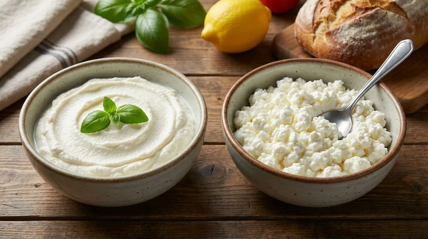 Is Ricotta Cheese the Same as Cottage Cheese