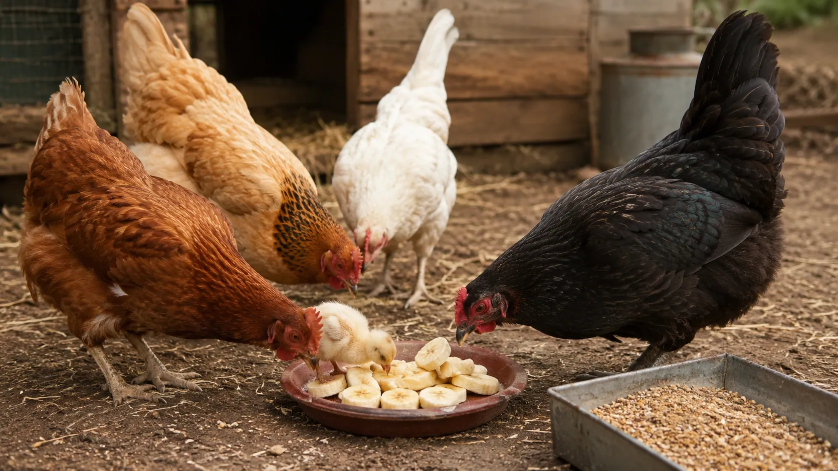 Can Chickens Eat Bananas