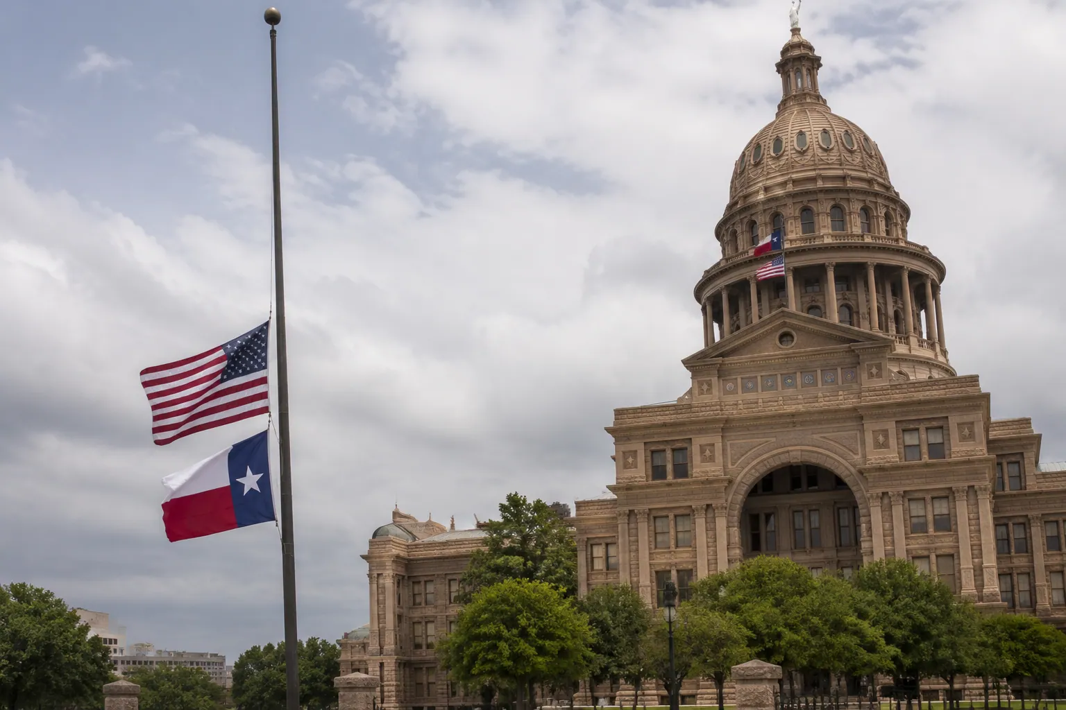 Why Is the Flag at Half Mast Today Texas